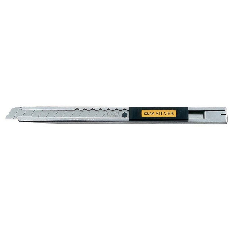 Cúter de bloqueo automático con mango de acero inoxidable - OLFA SVR-1-Leer más