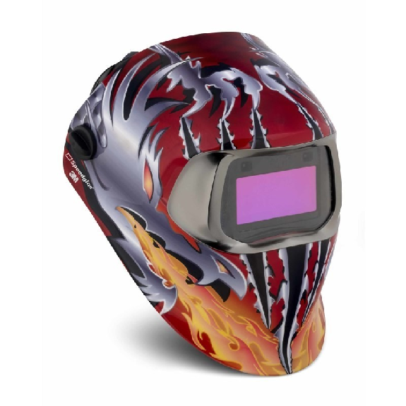 Pantallas de soldadura 3M Speedglas serie 100, Razor Dragon, con filtro de soldadura 100v, 752420 - 7100166689-Leer más