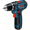 Atornillador Bosch GSR 12v-15 +2 baterias 2.0ah +cargador +Set 25 accesorios con maleta textil