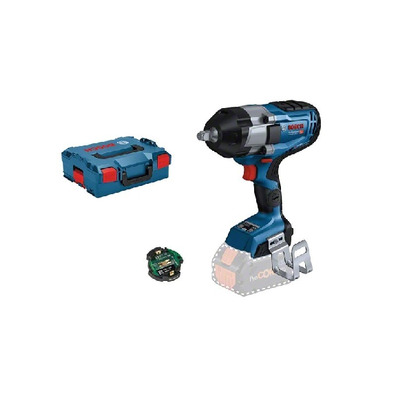Atornillador de impacto BITURBO a batería GDS 18V-1000 C con módulo Bluetooth en L-BOXX-Leer más