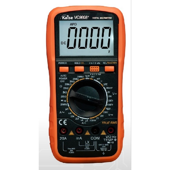 Multímetro digital 1000v 20Ah - KAISE VC9808+-Leer más