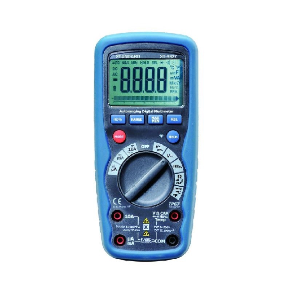 Multímetro digital 1000v ac/dc con test temperatura - KAISE ST9927T-Leer más