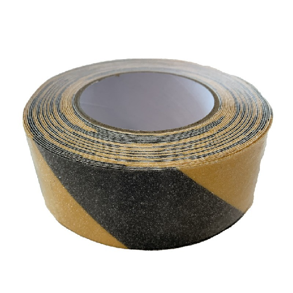 Cinta adhesiva antideslizante amarillo/negro, 50mm x 10m - SINEX Cinta adhesiva antideslizante amarillo/negro, 50mm x 10m - SINEX-Leer más
