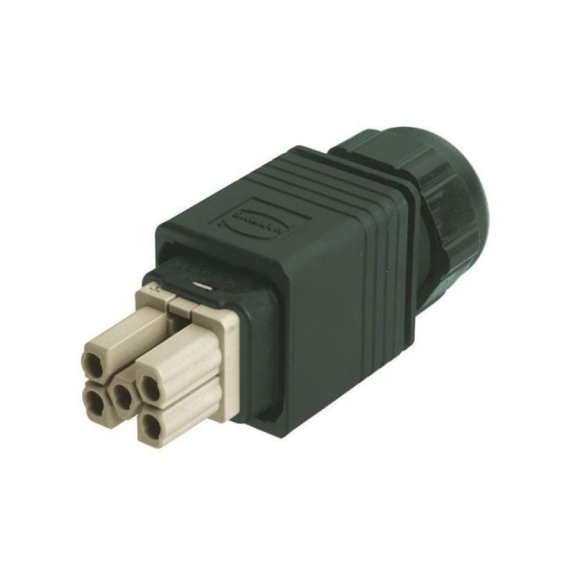 HARTING Power Plug Dallmeier, HARTING Power-Stecker für den Anschluss der Spannungsversorgung eines Kamerasystems an ei-Beschreibung lesen