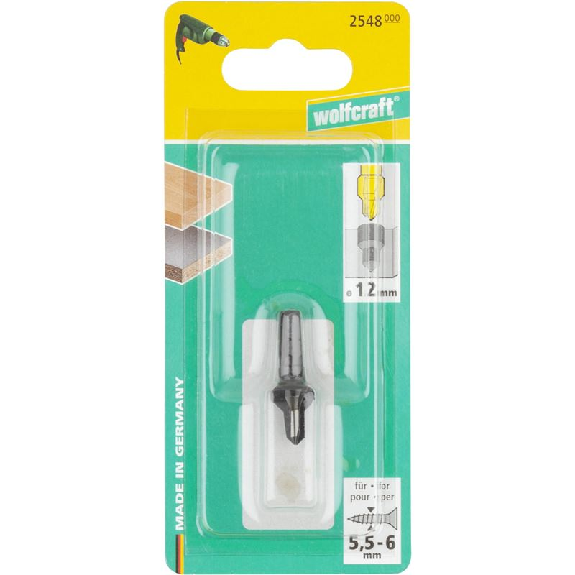 1 avellanador WS. vástago hexagonal. Ø 12 mm 2548000-Leer más
