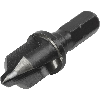 1 avellanador hexagonal HSS   10 mm con tope de profundidad