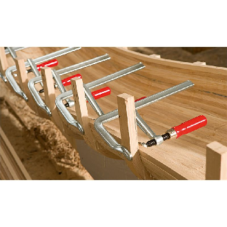 Tornillo de apriete todo acero con empuñadura de madera GZ - GZ30-10 --Leer más