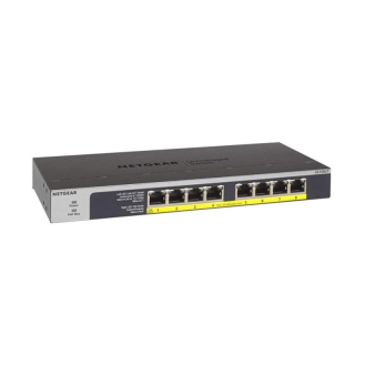 GS108LP-100EUS Netgear, Gigabit Switch, 8 Ports, unmanaged, PoE, 60W, lüfterlos-Beschreibung lesen