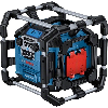 Radio de obra 18V con Bluetooth y subwoofer integrado