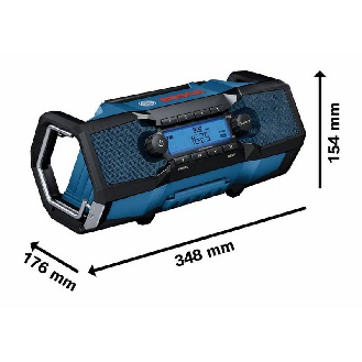 Radio a batería profesional GPB 18V-2 C en caja cartón - BOSCH 06014A3000-Leer más