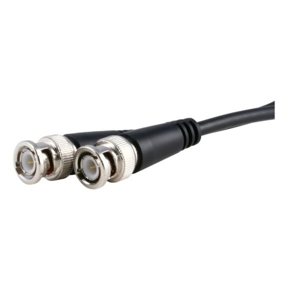 jetcon-BS-BS-5 Jetrics, Videokabel mit 2 x BNC-Stecker 5m, 75 Ohm, schwarz-Beschreibung lesen