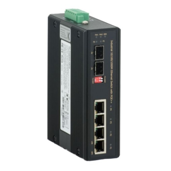barox PC-PITE502-GBTE, Switche für Hutschienenmontage, 1GBit/s, ohne Management, erweiterter Temperaturbereich, 4x10/10-Beschreibung lesen