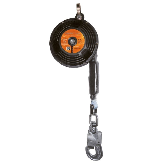 Dispositivo retráctil KOMPAKT PLUS cable de 6 metros con absorbedor - SAFETOP 80336-Leer más
