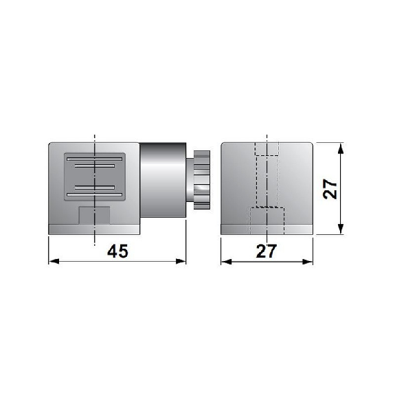 Conector 30 universal negro 0-230 V - AIRON C30.U Conector 30 universal negro 0-230 V - AIRON C30.U-Leer más