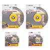 Set de discos diamante X-LOCK: 2 discos de 230mm + 2 discos de 115mm - BOSCH 06159975Z4