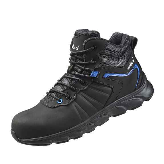 34330-48 Gr.48 MATHI SCHNÜRSTIEFEL  SCHWARZ /BLAU EN ISO 20345:2011 S3-Beschreibung lesen