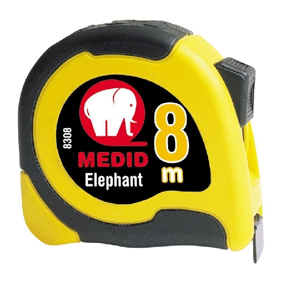 Flexómetro bimaterial Cinta Nylon Coated 8mx25mm - MEDID 8308-Leer más