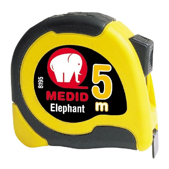Flexómetro bimaterial Cinta Nylon Coated 5mx19mm - MEDID 8195-Leer más