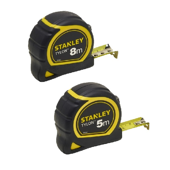 PACK de flexómetros TYLON DUAL LOCK S/TAPE 5m x 19mm + 8m x 25mm - STANLEY STHT0-74260-Leer más