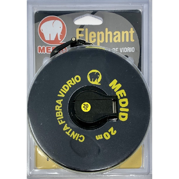Cinta métrica fibra de vidrio con uña plegable, 20mx15mm - MEDID 121020GF-Leer más