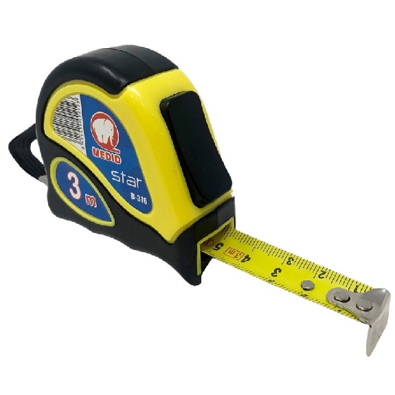 Flexómetro bimaterial 3mx16mm - MEDID B316 Flexómetro bimaterial 3mx16mm - MEDID B316-Leer más