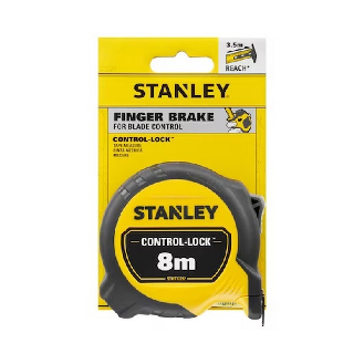 Flexómetro CONTROL-LOCK STANLEY 8m x 25mm - STANLEY STHT37232-0-Leer más