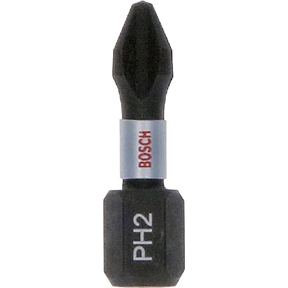 Type de vis Contrôle d'impact pour les tournevis PH2, 25 mm - 2607002803 (25 unités)-Beschreibung lesen