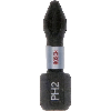 Punta de atornillar IMPACT CONTROL para atornilladores PH2, 25 mm - BOSCH 2607002803 (25 unidades)