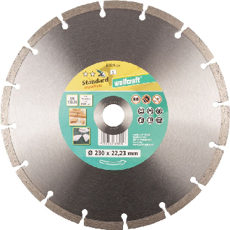 1 disco de corte de diamante Standard Univ.   230 mm-Leer más