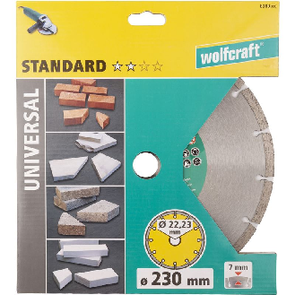 1 disco de corte de diamante Standard Univ.   230 mm-Leer más