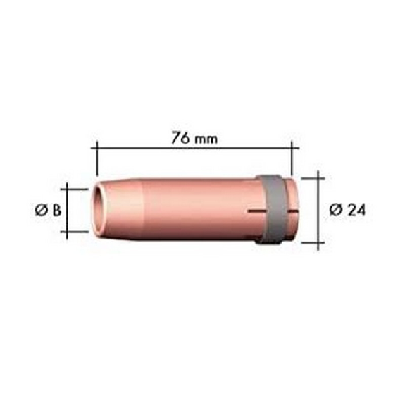 Tobera cónica 16MM MB EVO 401 / EVO 501 - BINZEL-Leer más