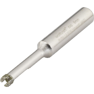 1 broca de perforación de diamante con vástago ø 6 mm-Leer más
