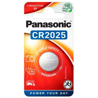 Pila alcalina 3V CR2025 blister - PANASONIC-Leer más