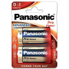 Pilas alcalinas tipo LR20 blister 2 unidades - PANASONIC Pilas alcalinas tipo LR20 blister 2 unidades - PANASONIC