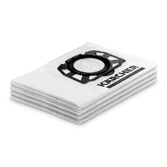Bola de filtro de fieltro para aspirador WD 2 Plus, WD 3 y KWD 1-3 - KARCHER 2.863-314.0 (4 unidades)-Leer más