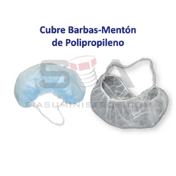 Cubre Barbas-Mentón blanco de Polipropileno - Caja 100 uds - PROLIMAX 64400-Leer más