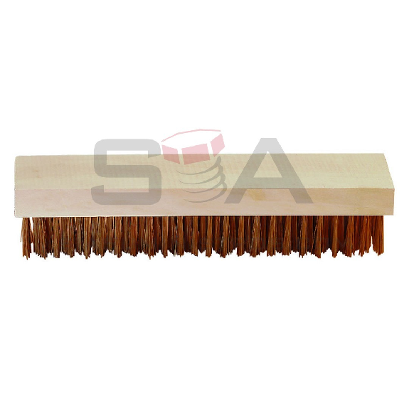 Cepillo BRUZA 360mm, acero latonado 0,40mm, 7 hileras, madera plana, MBCP - JAZ MBCP7000G-Leer más