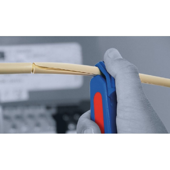 Pelacables y mangueras + cuchilla No. S 4 - 28 mm MULTI para terminales - WEICON 50057328-Leer más