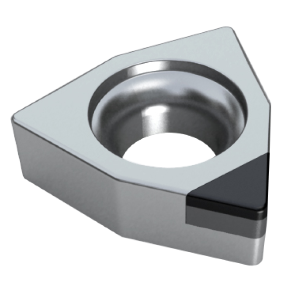 Wendeplatten WBGW 080204 für Stainless Steel aus CBN mit 1 Schneide-Beschreibung lesen