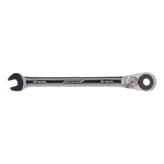 Llave combinada de carraca ATORN, 6 mm, angular 15º, palanca de inversión-Leer más