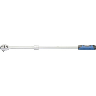 Carraca para puntas reversible telescópica ATORN, 1/2", 600 mm-Leer más