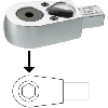 Matraca reversible encajable HAZET 5/16", ad. puntas, cuadrado encajable 9x12 m Matraca reversible encajable HAZET 5/16", ad. puntas, cuadrado encajable 9x12 m