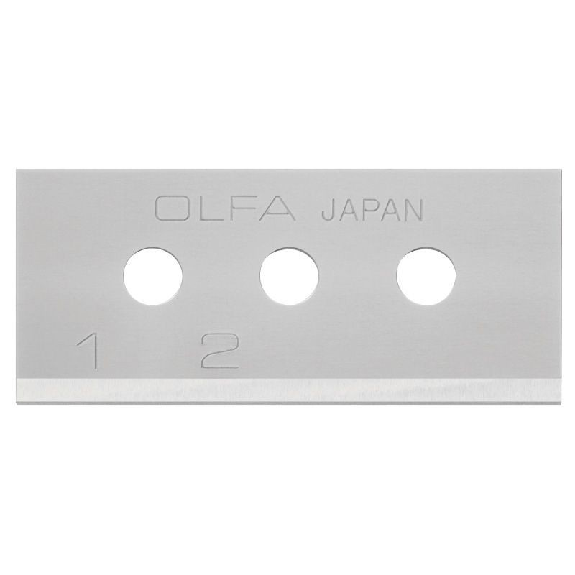 Blade rectangulaire de 17,8x40 mm utilisable en 4 positions - SKB -10 / 10B-Beschreibung lesen
