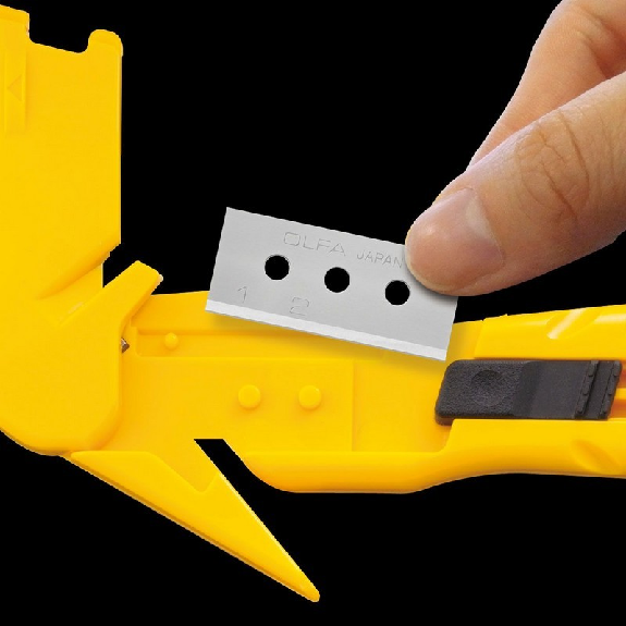 Cuchilla rectangular de 17,8x40 mm utilizable en 4 posiciones - OLFA SKB-10/10B Cuchilla rectangular de 17,8x40 mm utilizable en 4 posiciones - OLFA SKB-10/10B-Leer más