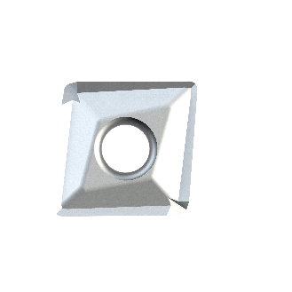 Wendeplatten XCGT 040104R für Steel aus Hartmetall-Beschreibung lesen