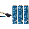 Soplete SEGOFIRE PIEZO con 3 botellas de gas BTP 300 - SUPER-EGO P00555500