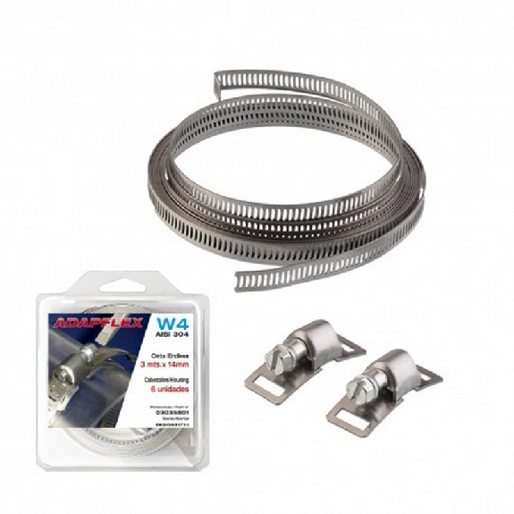 Adapflex Cabezal Para Cinta Sinfin 8 mm W2 - 03035121-Lire la description