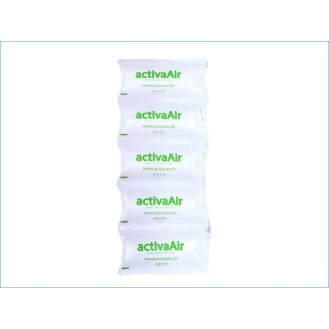 Coussins d'air recyclé 50% PCR 20x10cm x700 M (vendu non gonflé) par 1 carton(s)-Lire la description