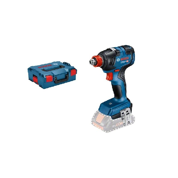 Atornillador/llave de impacto a batería GDX 18V-200 EC PROFESIONAL en maletín de transporte - BOSCH 06019J2205-Leer más