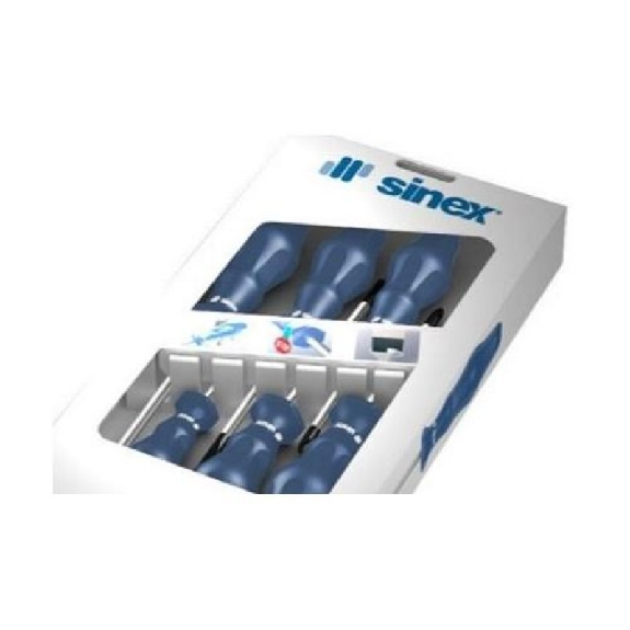 Juego de destornilladores, 6 unidades - SINEX 339151-Leer más